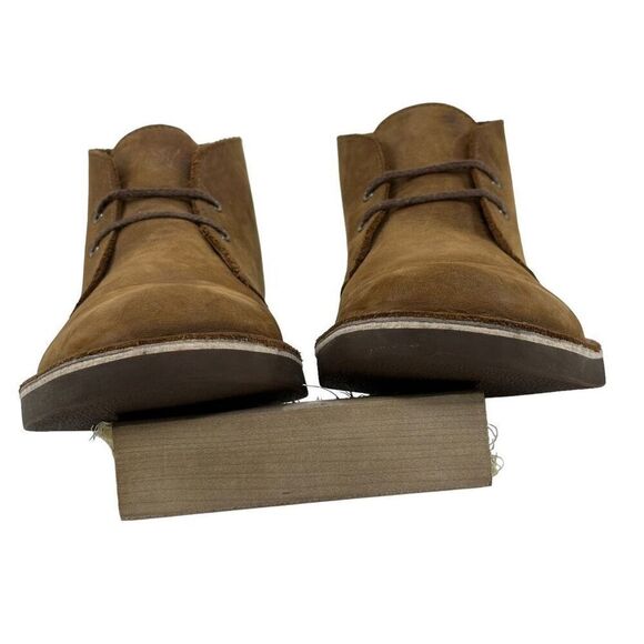 Clark’s Brown Nubuck Leather Chukka Boots Men’s Size 7 - Picture 5 of 9